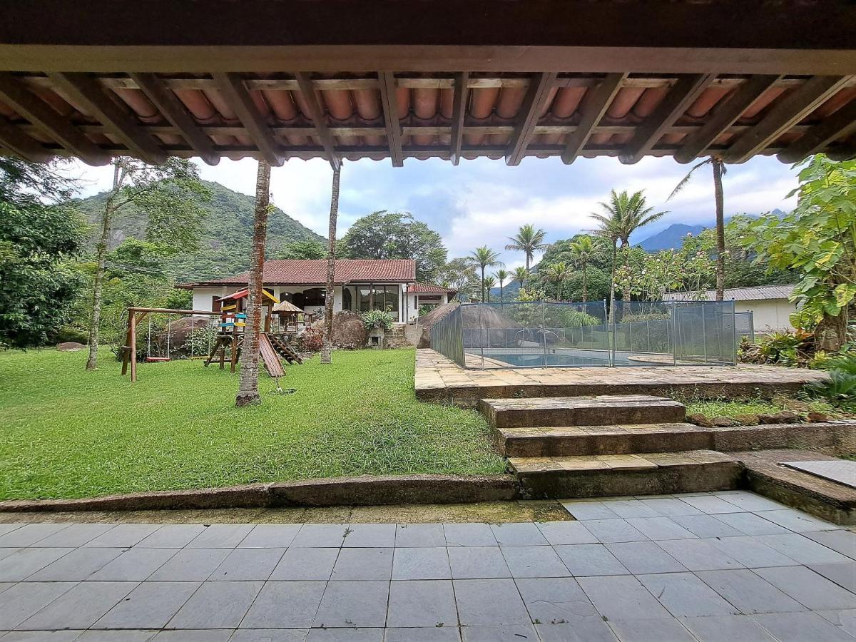 Paradisiaco, Piscina E Churrasqueira Em Guapimirim Esterno foto