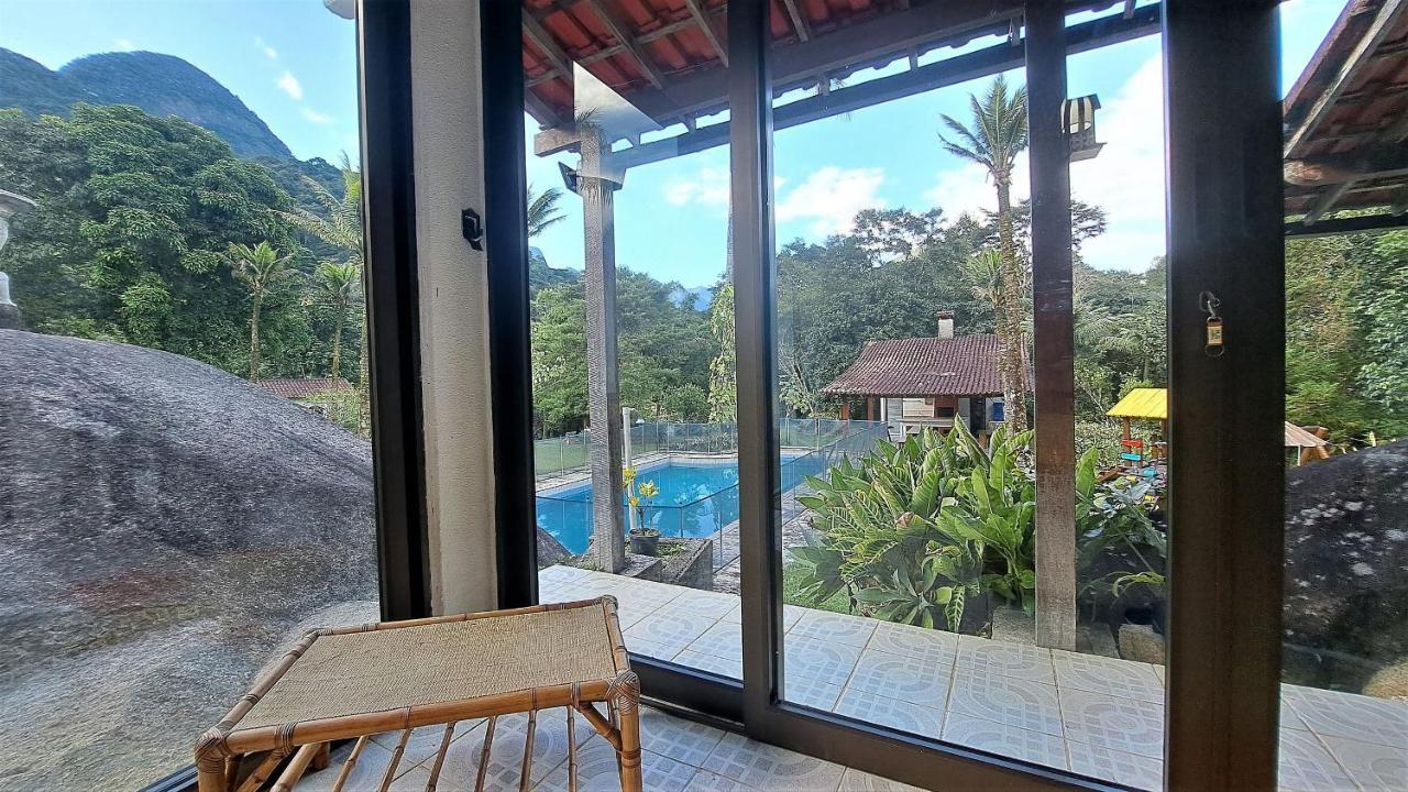 Paradisiaco, Piscina E Churrasqueira Em Guapimirim Esterno foto