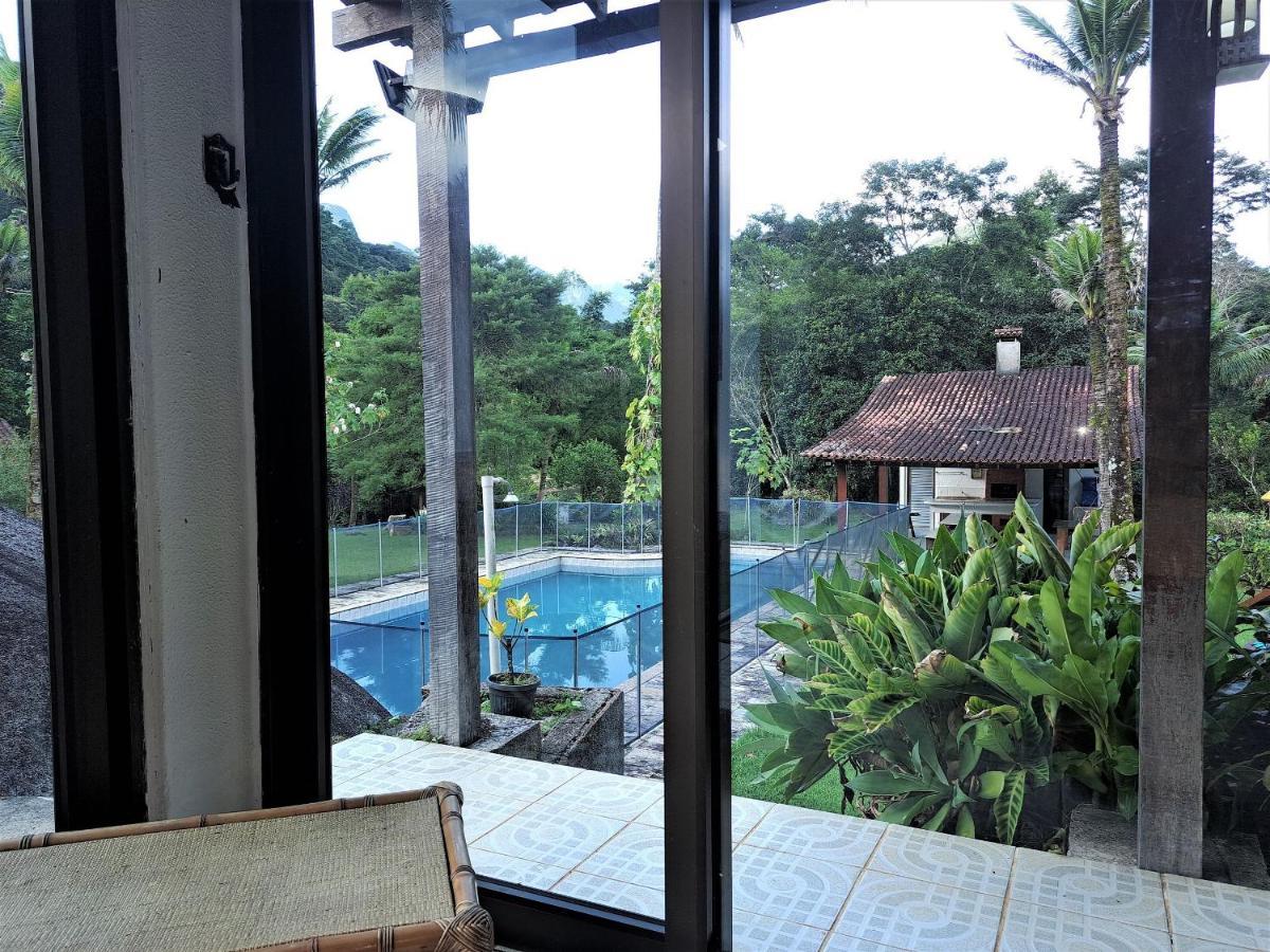 Paradisiaco, Piscina E Churrasqueira Em Guapimirim Esterno foto