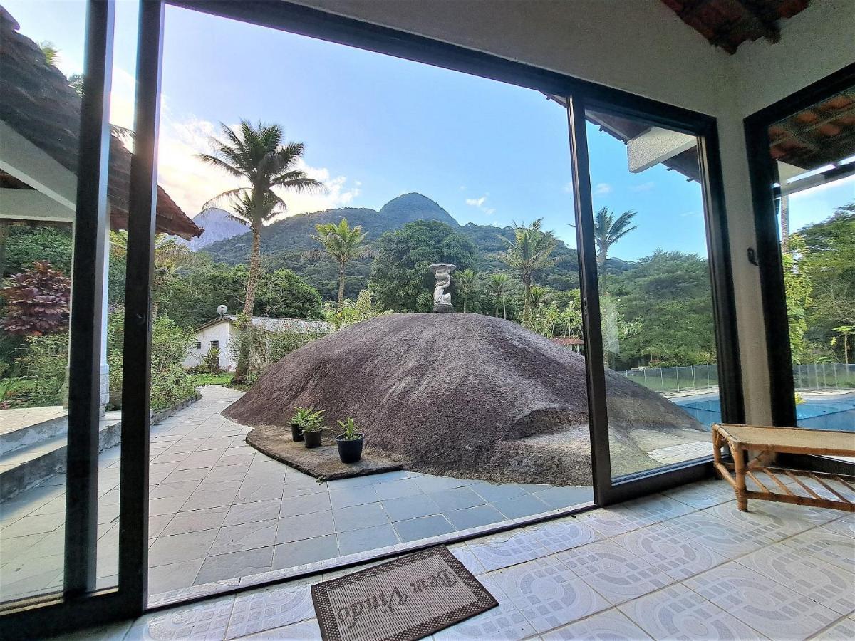 Paradisiaco, Piscina E Churrasqueira Em Guapimirim Esterno foto
